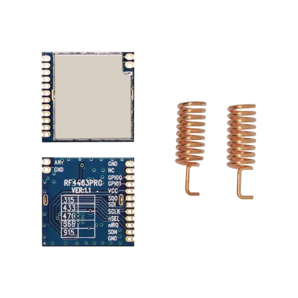 4 шт./лот 433 МГц Si4463 чип Встроенный RF4463PRO РФ беспроводной модуль приемопередатчика