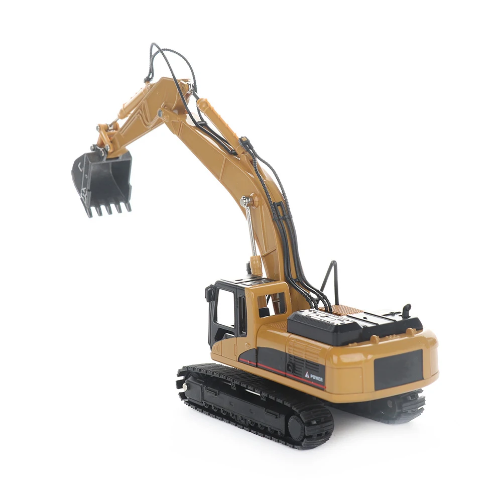 

Mini Alloy Diecast Excavator Constructing Truck Crawler Digger Model Engineering Truck Vehicle Toy Kids Boy Birthday Gift