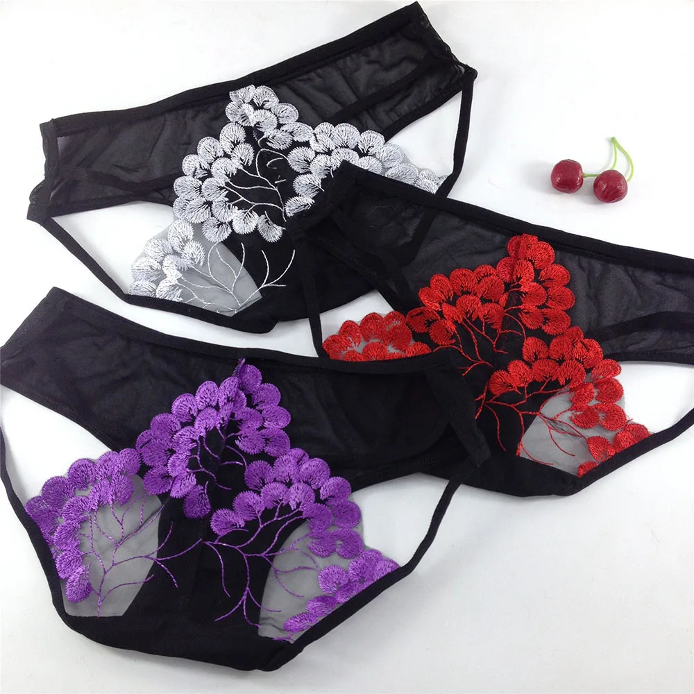 

Plus Size Women Sexy Lingerie Lace Panties Lace High Waist Brief Panties Thong High Waist Knicker Underwear Sleepwear #W