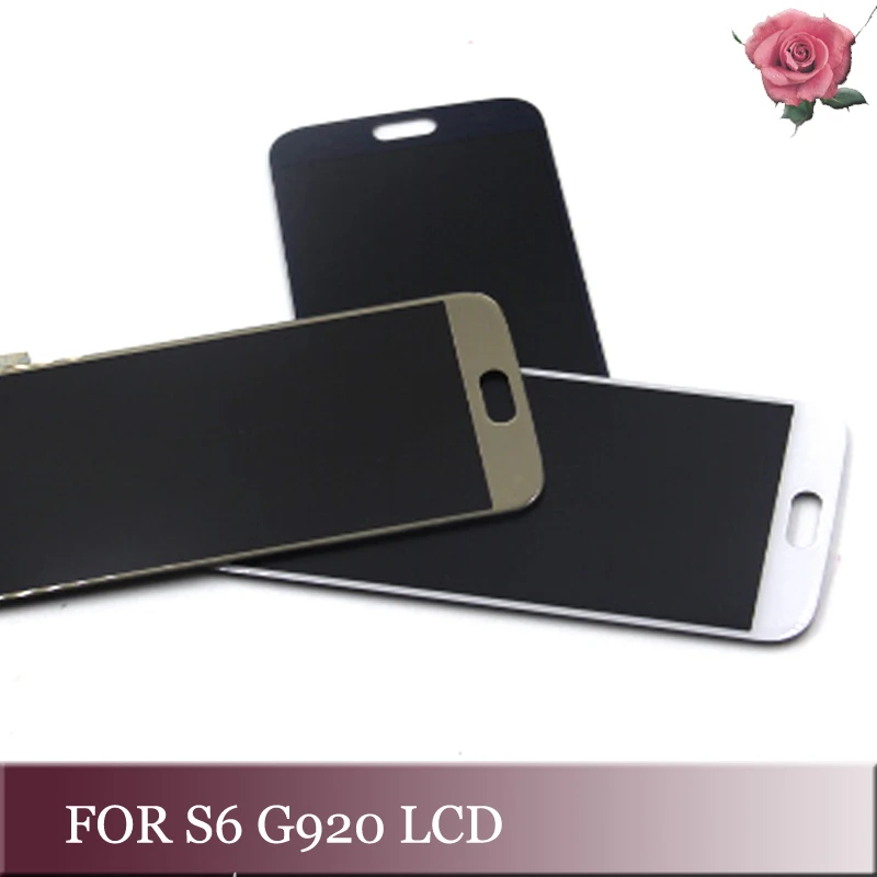 

Grade AAA For Samsung for galaxy S6 G920A G920F SM-G920F G920 LCD Display Touch Screen Digitizer Assembly