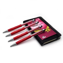 15g металлическая красочная ручка-стилус экрана для смартфона 4 5 6 samsung iPa d с наушниками против Пыли штепсельная вилка индивидуальный логотип