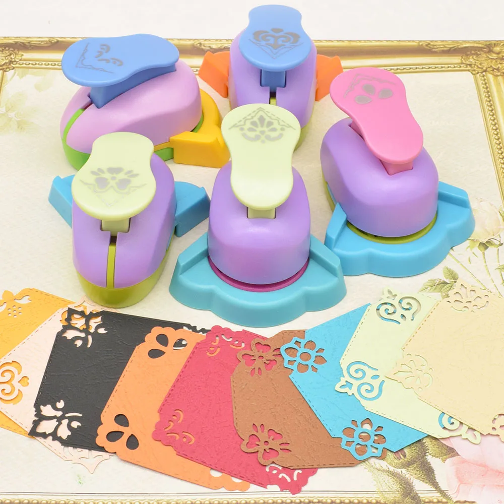 

Flowers Edge Lace Hole Punch Embossing Device For DIY Paper Crafts Scrapbooking Gift Card Party Wedding Decoration