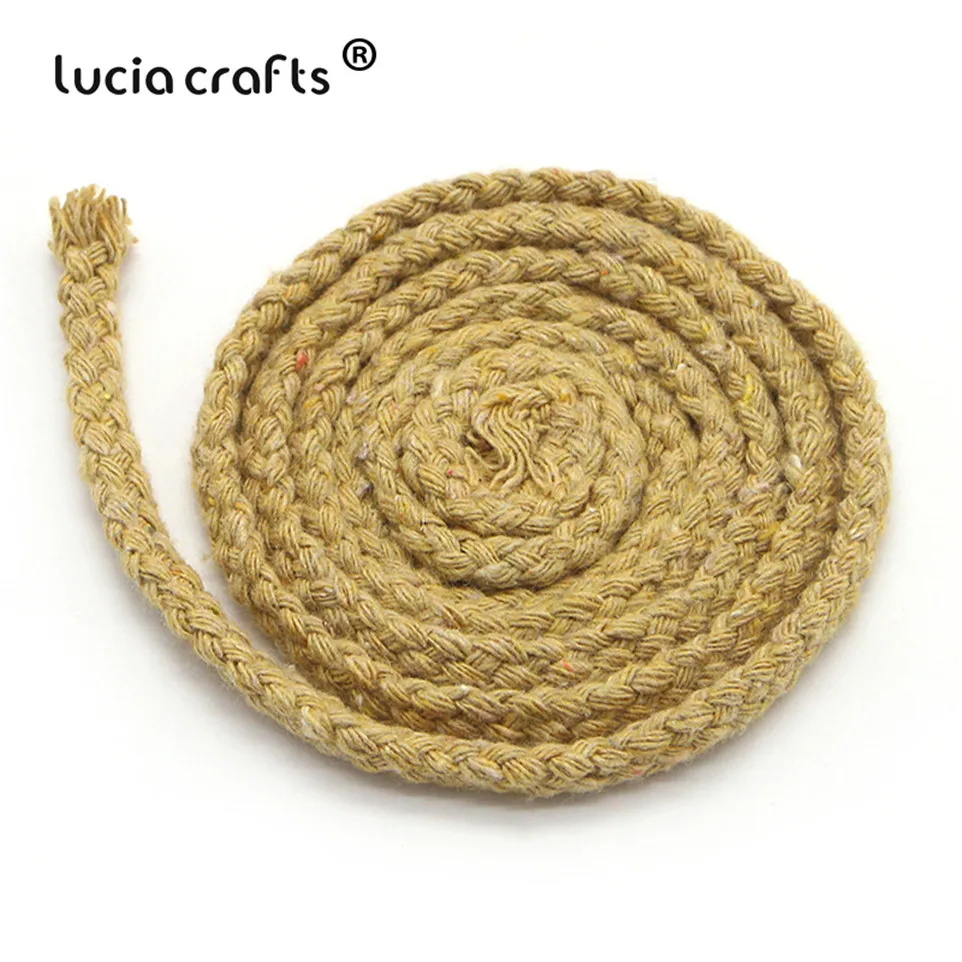 Lucia crafts, 5 м/22 м, разноцветные хлопковые шнуры, плетеная веревка, декоративный шнурок, шнурок, DIY, аксессуары для дома ручной работы W0210