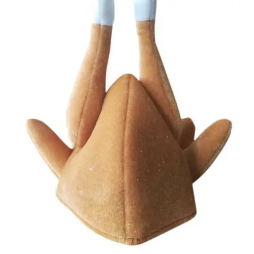 Жареная шапка «индейка» костюм благодарения жареная курица сырая птица Рысь шеф-повара