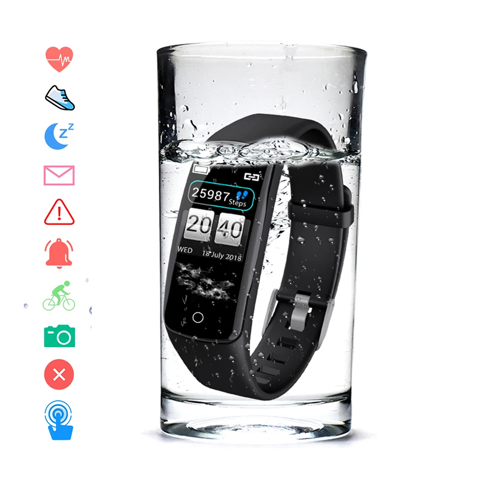 Pаспродажа Смарт браслет V8 спортивные часы водонепроницаемый монитор сердечного ритма фитнес трекер здоровья браслет монитор сна шагомер pk mi Band 4