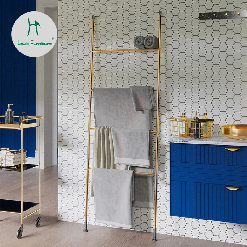 

Louis Fashion Living Room Furniture Coat Racks Creative Nordic landing towel