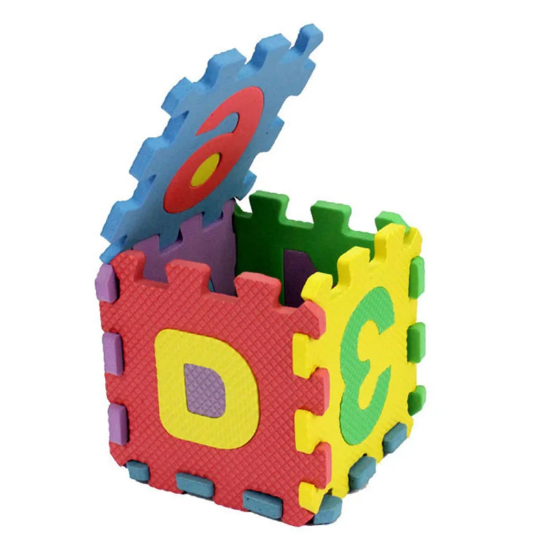36pcs/Set Kids Eva English Letter Jigsaw Puzzle Play Mat