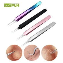 INNIFUN, средство для удаления угрей, нержавеющая игла, экстрактор прыщей, моющее средство, модный стиль, инструменты для ухода за лицом, красота, 3 шт