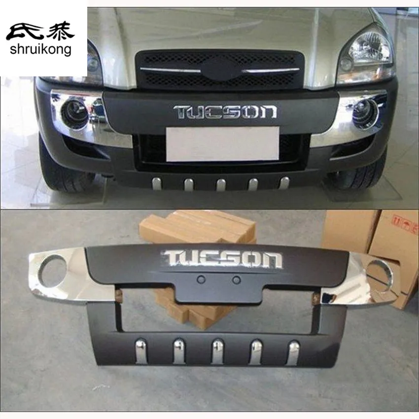 

Free shipping car stickers aluminum material bumper logo letter for Hyundai Tucson