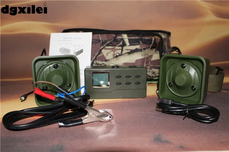 

high quality duck call mp3 sounds hunting bird caller 390 with 35w promotion speaker