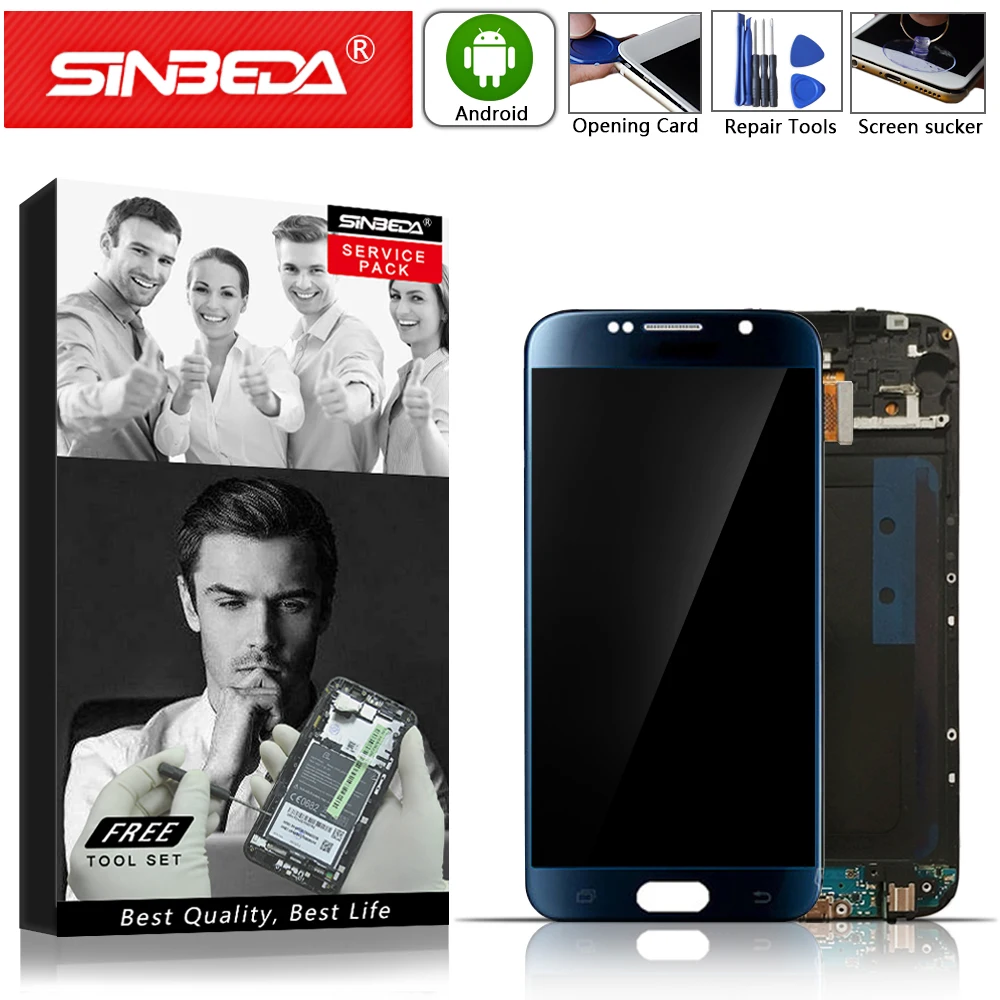 

Super AMOLED For SAMSUNG Galaxy S6 LCD Display Touch Screen Digitizer For Samsung S6 Display G920A G920F LCD Display Burn-Shadow
