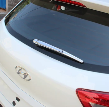 

MONTFORD For Hyundai Creta IX25 2015 2016 2017 ABS Chrome Rear Window Wiper Cover Trims Exterior Windscreen Wipers Decoration