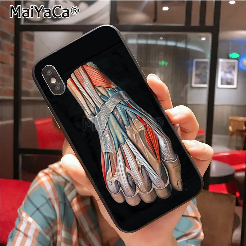 MaiYaCa, медицинский чехол для iphone 11 Pro X Xs Xr Xs max 7plus 6 6s 7 8 8Plus 5 5S чехол - Цвет: 1