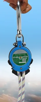 

30M-40M 10.5MM Auto descender with static rope for multi-person duty-cycle operation tall building life-saving rigging hardware