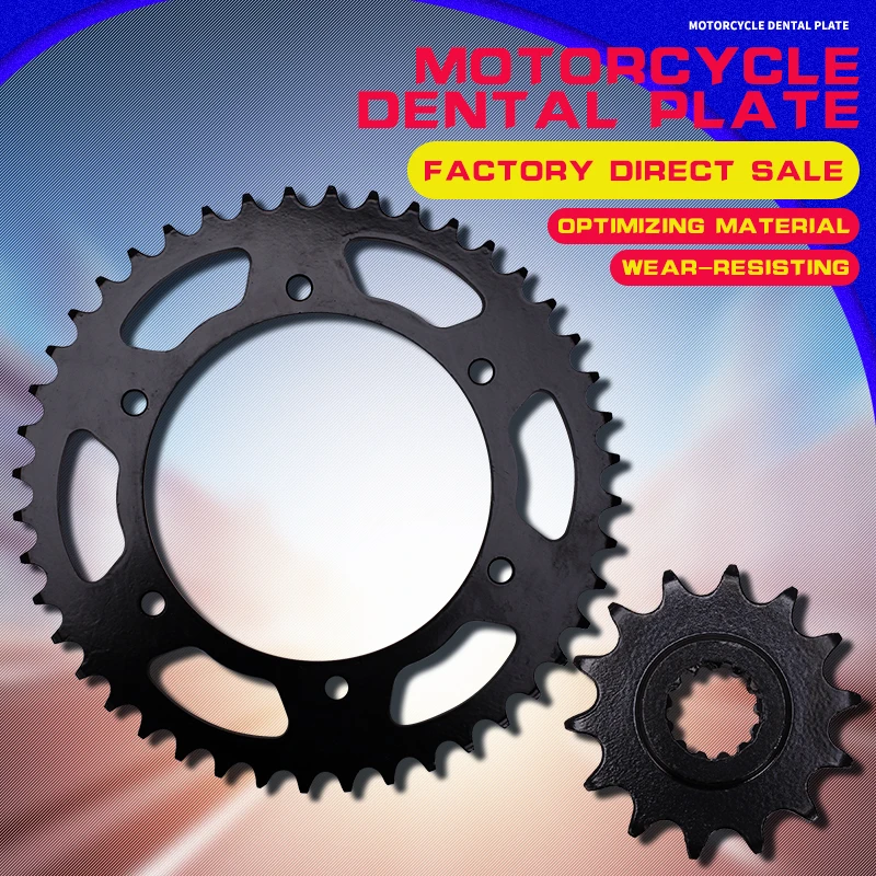Sprockets Kits Front and Rear Motorcycle Sprocket Chain For Honda