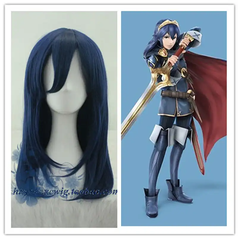 ファイアーエムブレム覚醒かつらルキナブルー混合60センチメートルロングストレートコスプレ髪ハロウィンロールプレイ かつらキャップ Aliexpress ファイアーエムブレム覚醒かつらルキナブルー混合60センチメートルロングストレートコスプレ髪ハロウィンロールプレイ かつらキャップ Aliexpress