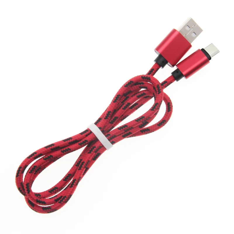 300 шт Быстрый Micro USB 8 pin type C кабель для зарядки 0,25 м 1 м 2 м 3 м высокоскоростной металлический USB плетеный кабель для зарядки данных для мобильного телефона