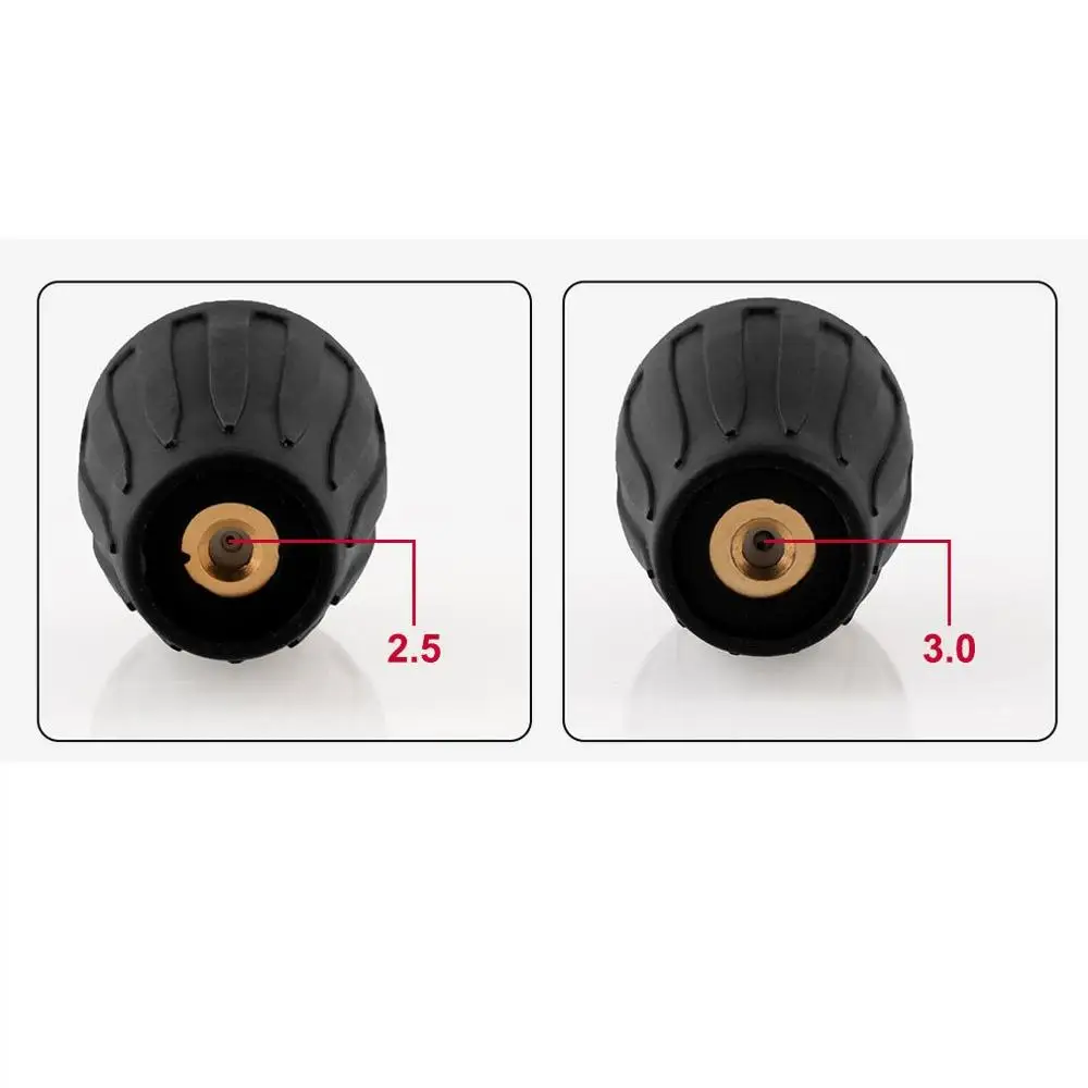 

3000psi high pressure cleaner rotating turbine nozzle with a high pressure washer accessory cleaning nozzle