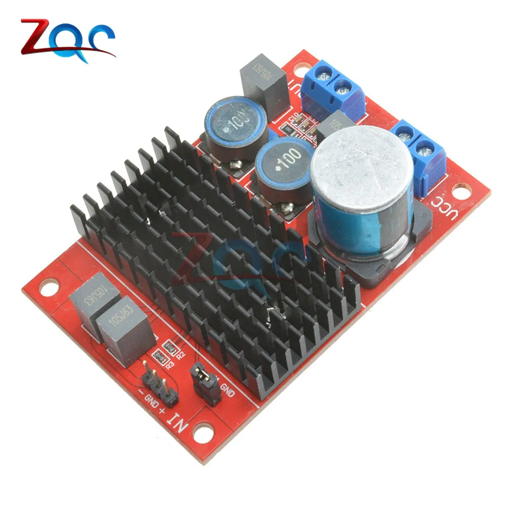 

DC 12V-24V TPA3116 Mono Channel Digital Power Audio Amplifier Board BTL Out 100W