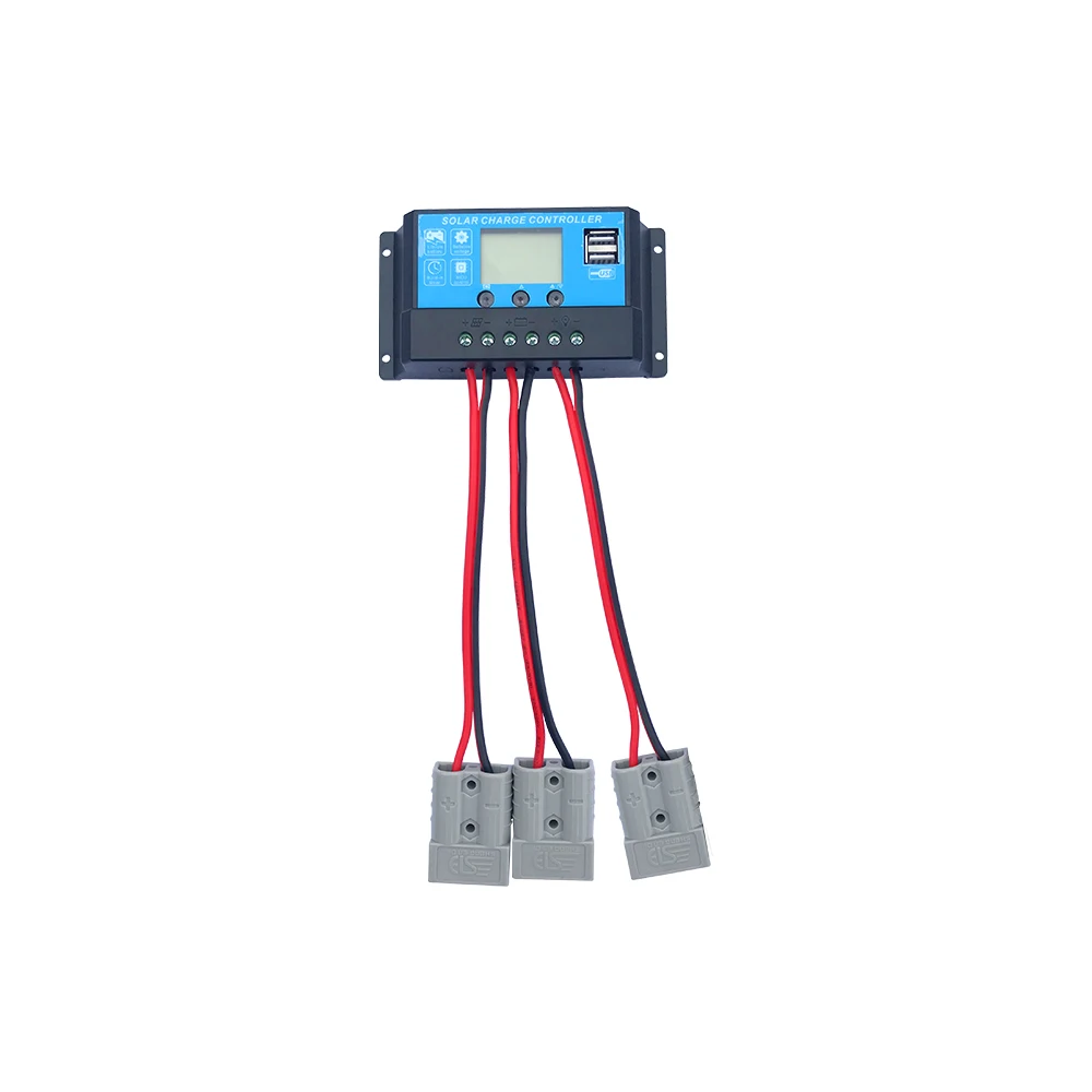 

solar controller 12v 24V 10A Batteries Voltage Equalizer balancer li-ion Lead Acid Battery Connect parallel series Regulator