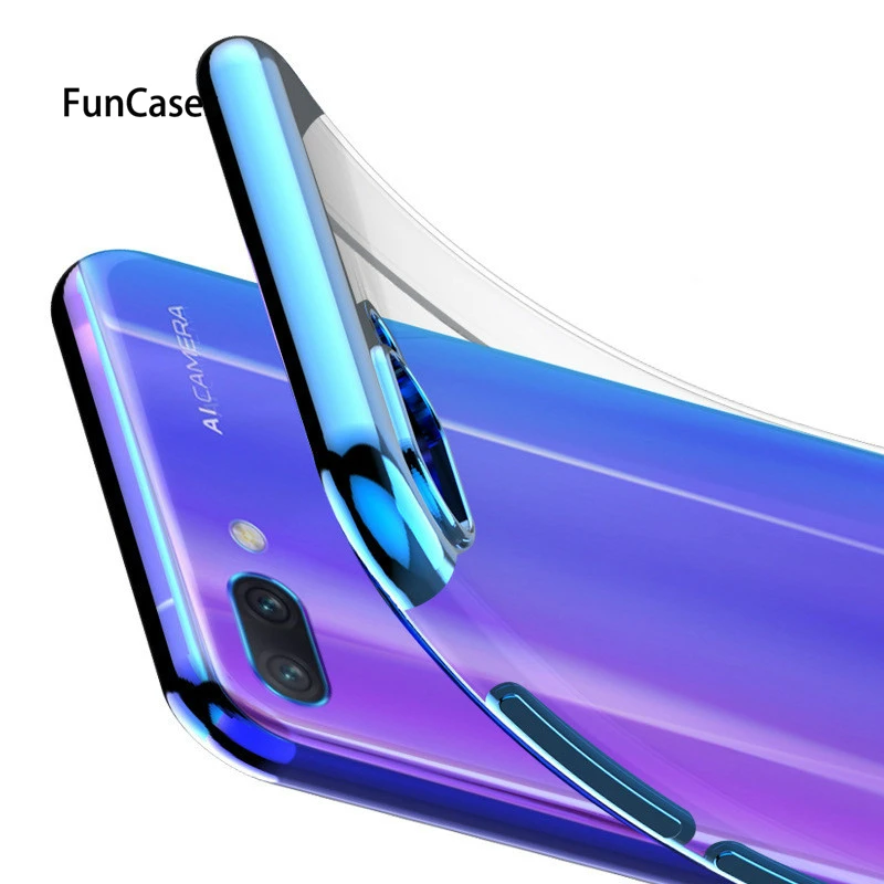 Прозрачное покрытие Мягкий ТПУ чехол для телефона huawei Honor 9 10 lite 7A 7X 8C 8X P Smart P30 P20