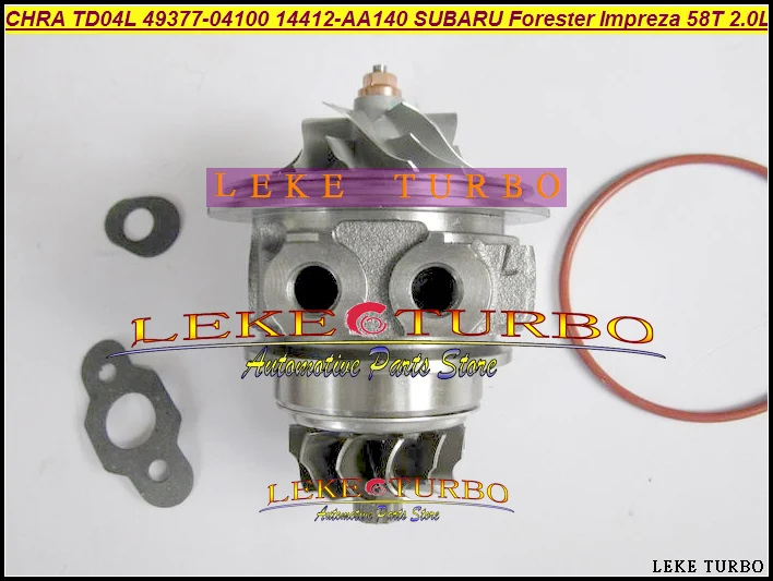 Turbo Cartridge CHRA Core TD04L-13T-6 49377-04100 14412-AA140 14412-AA260 14412-AA360 For SUBARU Forester (4)