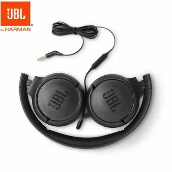 

JBL TUNE 500 Wired Headphone Original Jbl Auriculares Earphone Earbud Stereo Ecouteur with Mic In-line Control Headset Headphone