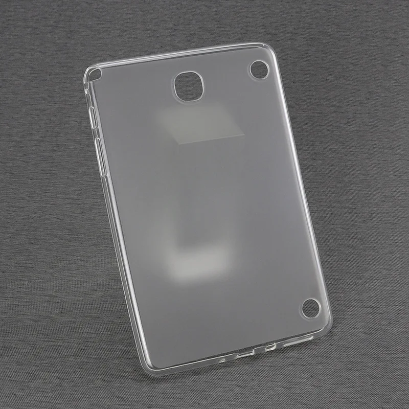 Тонкий мягкий Силиконовый ТПУ водонепроницаемый чехол для samsung Galaxy Tab A 8,0 T350 T351 P350 P355 прозрачная задняя крышка+ стилус
