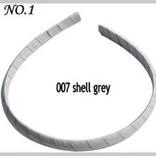 Новинка 1000 шт, популярные повязки на голову с лентой, модные жесткие повязки на голову для девочек, Смешанная цветная повязка на голову