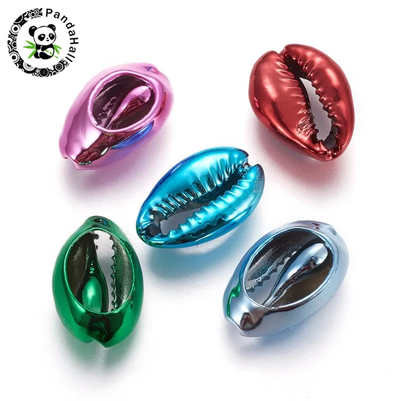 Бисер в виде раковины Cowrie 1 сумка спиральная нить для печати подвески