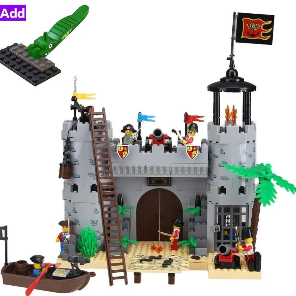 plastic castle building blocks