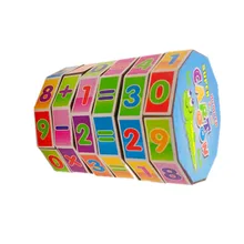 Волшебные кубики Развивающие игрушки для Для детей Математика цифр, волшебный куб, игрушка, игра-головоломка подарок