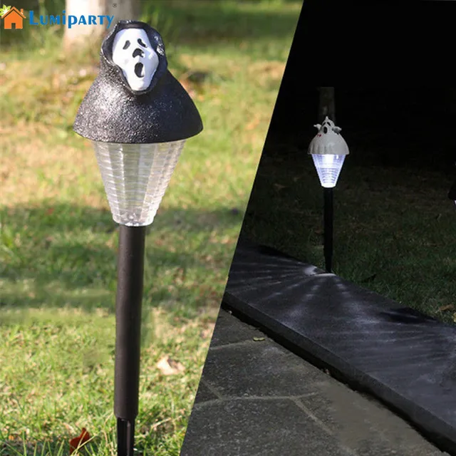 Akdsteel Festival Funny Solar Lawn Light Pumpkin Ghost Akdsteel Festival Funny Solar Lawn Light Pumpkin Ghost Outdoor Landscape Lamp Lighting Patio Garden Yard Path
