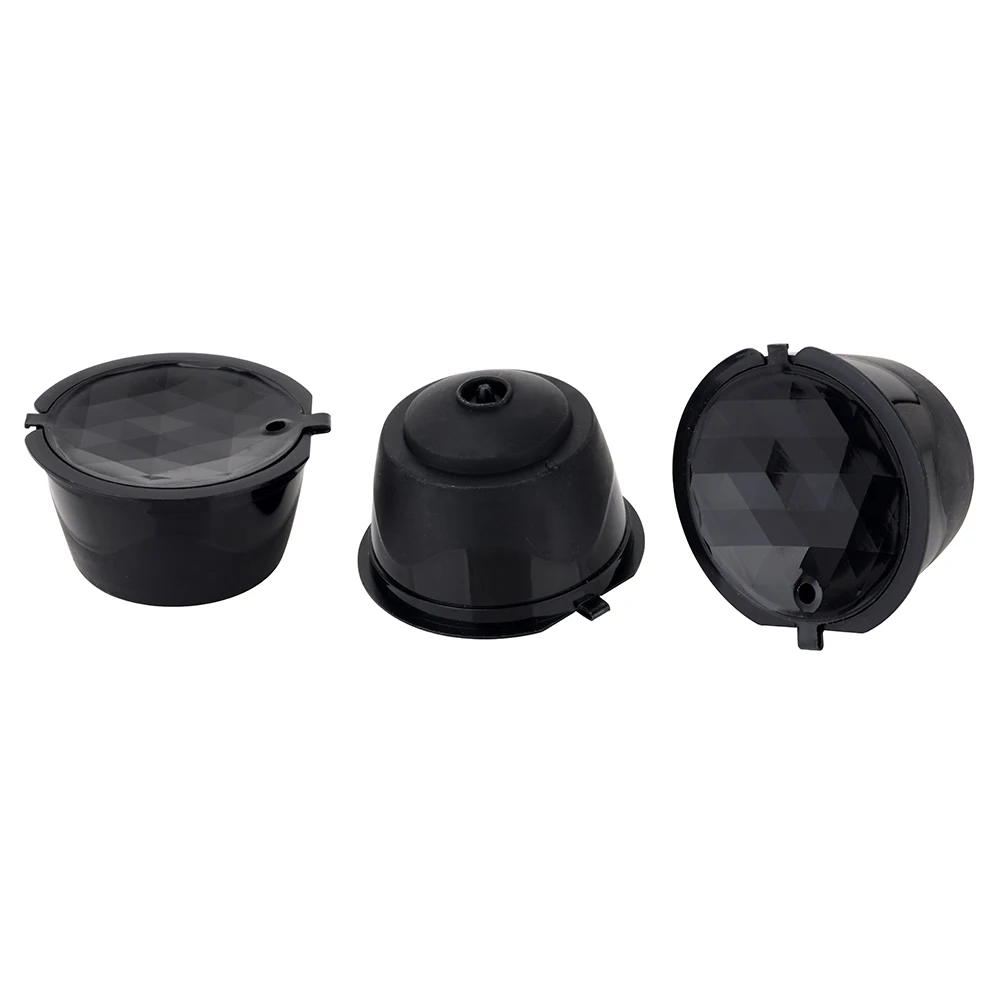 

3 Pcs/Pack Refillable Cafeteira Reusable Refill Coffee Capsule Pod Cup Filter Bracket Adapter for Nescafe Dolce Gusto Machines