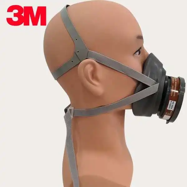 3M 3200 Gas Mask anti-fog anti-industrial construction dustproof half face dust masks Used With 3701CN Filter Cotton Health