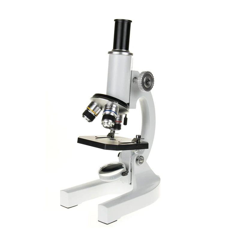 Профессиональный Биологический микроскоп 40X-2000X Студенческая образовательная научная лаборатория с 5 стеклянными микроскопами