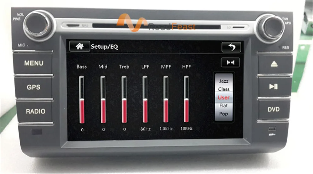 8inchs Car DVD for Suzuki Swift 2004-2010 14