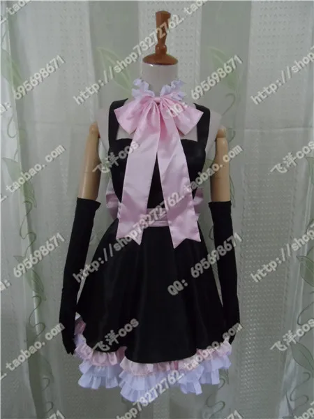 Free shipping HOT font b anime b font MIKU dress from VOCALOID font b Cosplay b