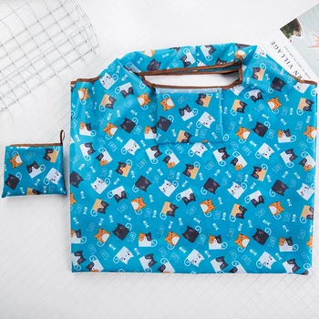 

Foldable Handy Shopping Bags Reusable Tote Pouch Recycle Storage Handbags Handbag ECO