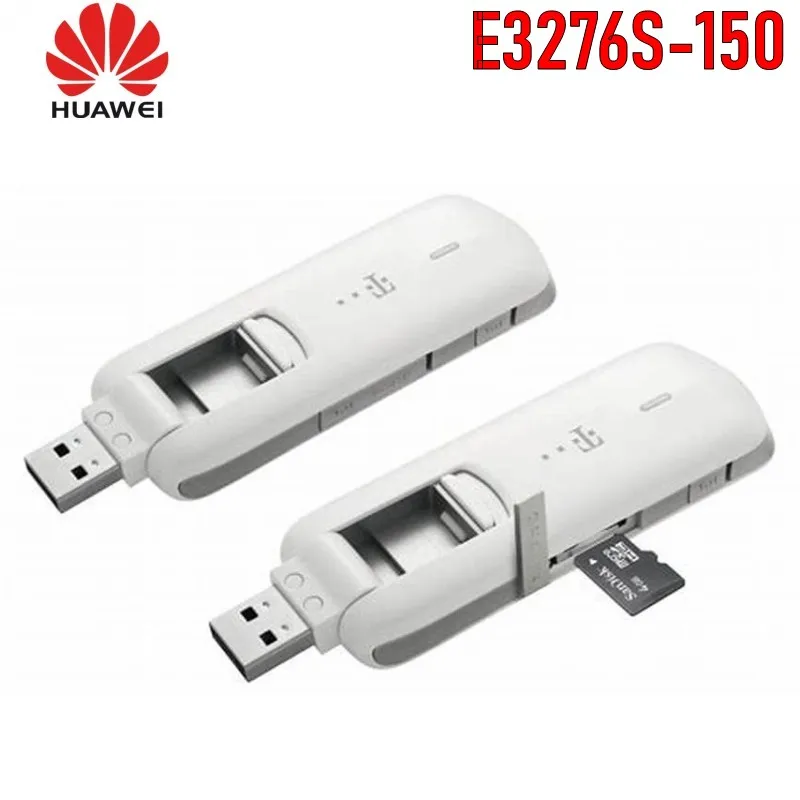 Разблокированный huawei E3276 4 аппарат не привязан к оператору сотовой связи Беспроводной модем 150 Мбит/с мобильного широкополосного доступа