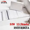 5YOA 1000pcs/Lot IC Card 13.56MHz ISO14443A S50 Universal Label RFID Tag  Access Control Card 1