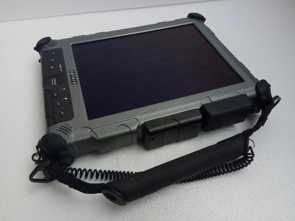 Лучшее качество промышленный прочный компьютер Xplore Ix104 C5 планшетный диагностический ПК с I7cpu и 4 Гб ram с гарантией с 128 Гб SSD