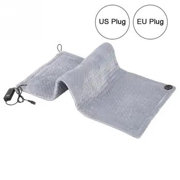 

Electric Heating Pad Warming Mat Heated Double Blanket Adjustable Temperature Warmer Body Knee Braces Supports EU US Plug
