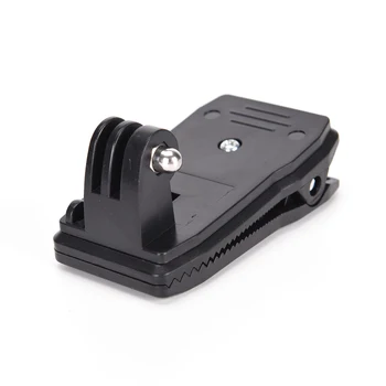 

360 Degree Rotary Quick Release Backpack Hat Clip Clamp Mount For GoPro 2 3 3 For Gopro Sports Action Cameras