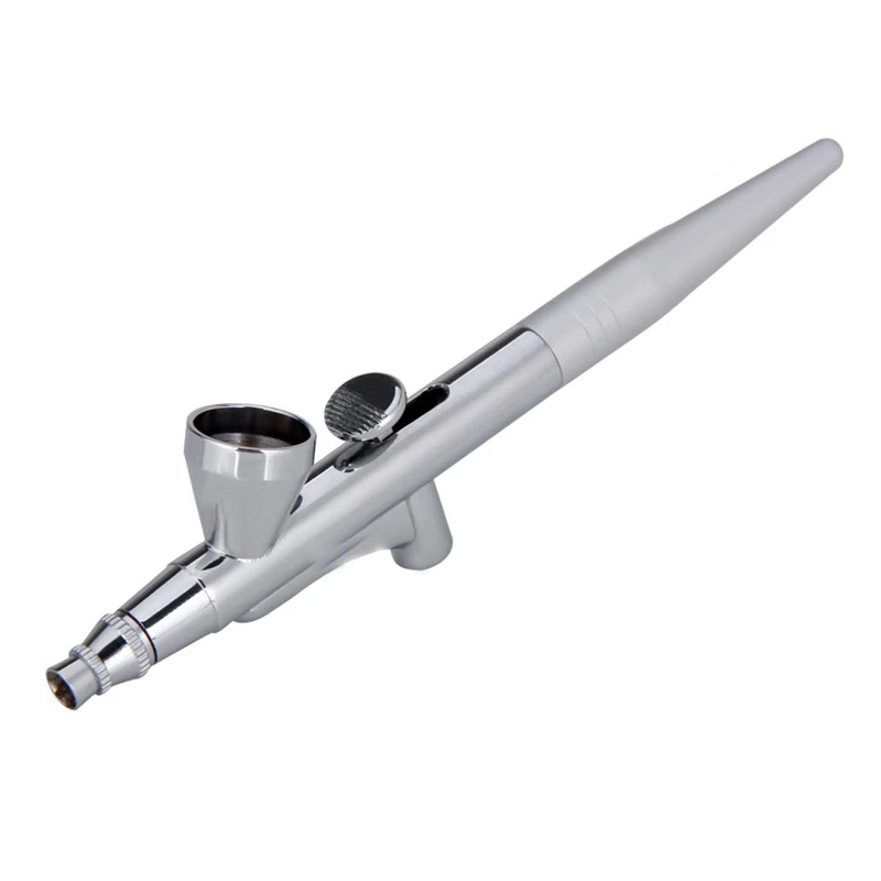 

Airbrush Kit Pro Airbrush Double Action 2 cc 0.2 + 0.3 + 0.5mm with 1.8m air hose adapter - Air Brush Gun