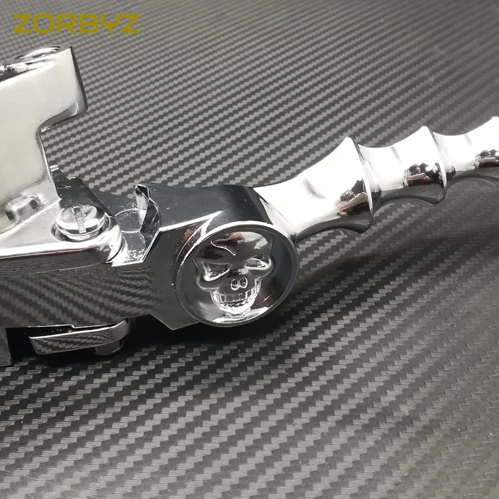 ZORBYZ 7/8 &quot22 мм мотоциклетные хромированные крестовые рычаги управления на руль