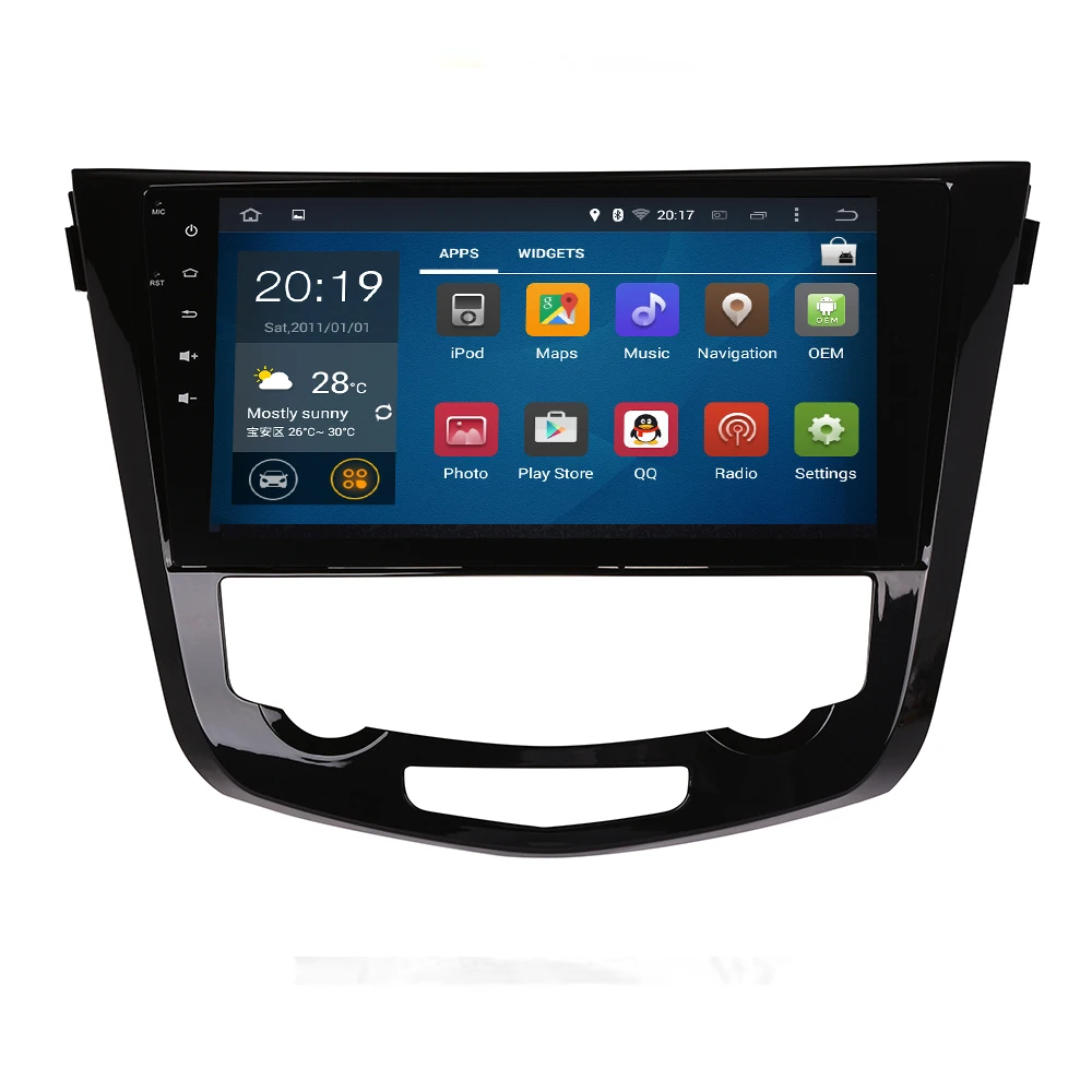 Clearance Android 9.0 octa Core 10.2 Inch Car Radio GPS Navi Multimedia Player For 2013 2014 2015 2016 2017 2018 19 Nissan QashQai X-Trail 3