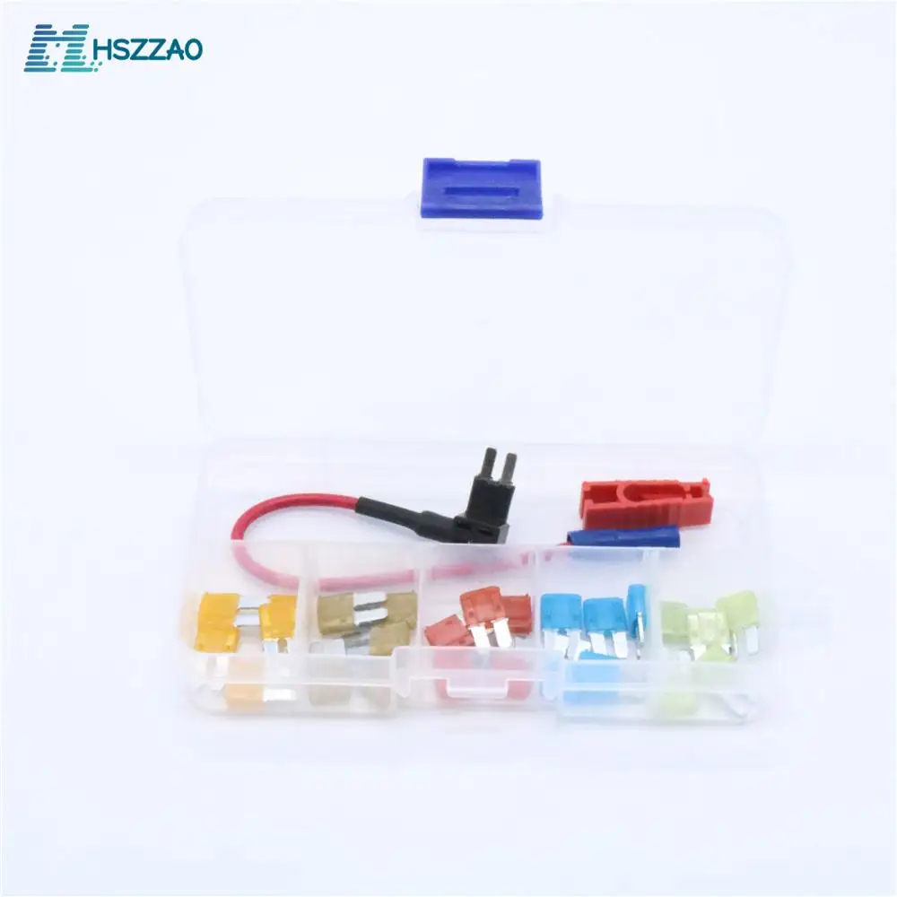 

Add-A-Circuit Blade Style ATR Micro2 In-line Fuse Holder Fuse Tap Fuse Puller & Micro2 Fuse Set Auto Accessories