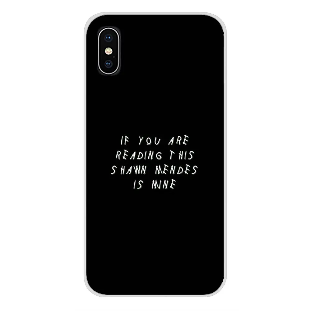 Для Samsung Galaxy J1 J2 J3 J4 J5 J6 J7 J8 плюс 2018 Prime 2015 2016 2017 shawn mendes текст аксессуары для телефона