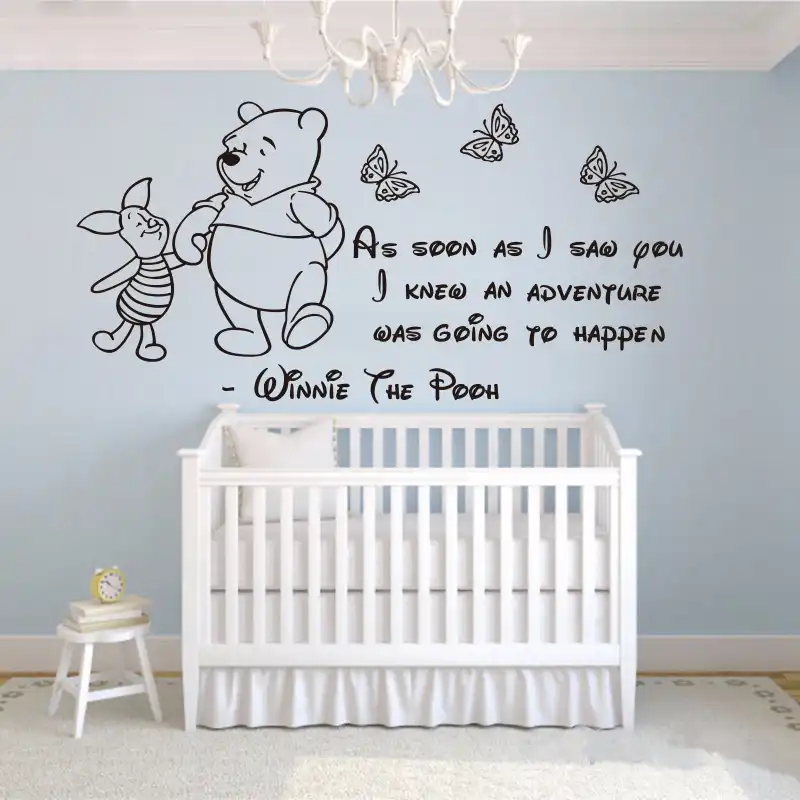 Winnie The Pooh Wall Stickers Baby Home Decoration S Boys Bedroom Decor Decals Kids T102 Winnie The Pooh Wall Stickers Baby Home Decoration S Boys Bedroom Decor Decals Kids T102